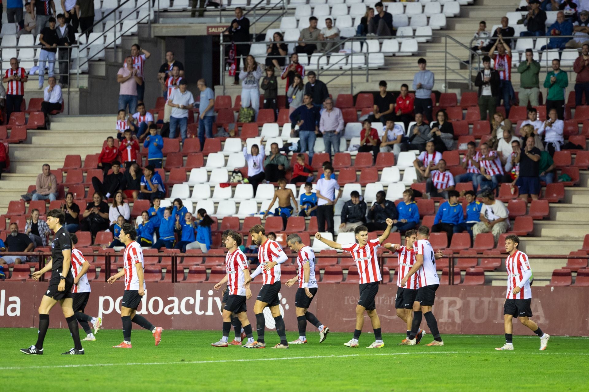La UD Logroñés gana al Beasain en Las Gaunas
