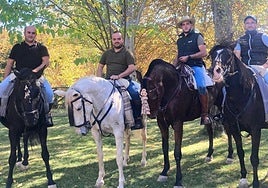 La XII Ruta Ecuestre de Ocón contó con 45 jinetes
