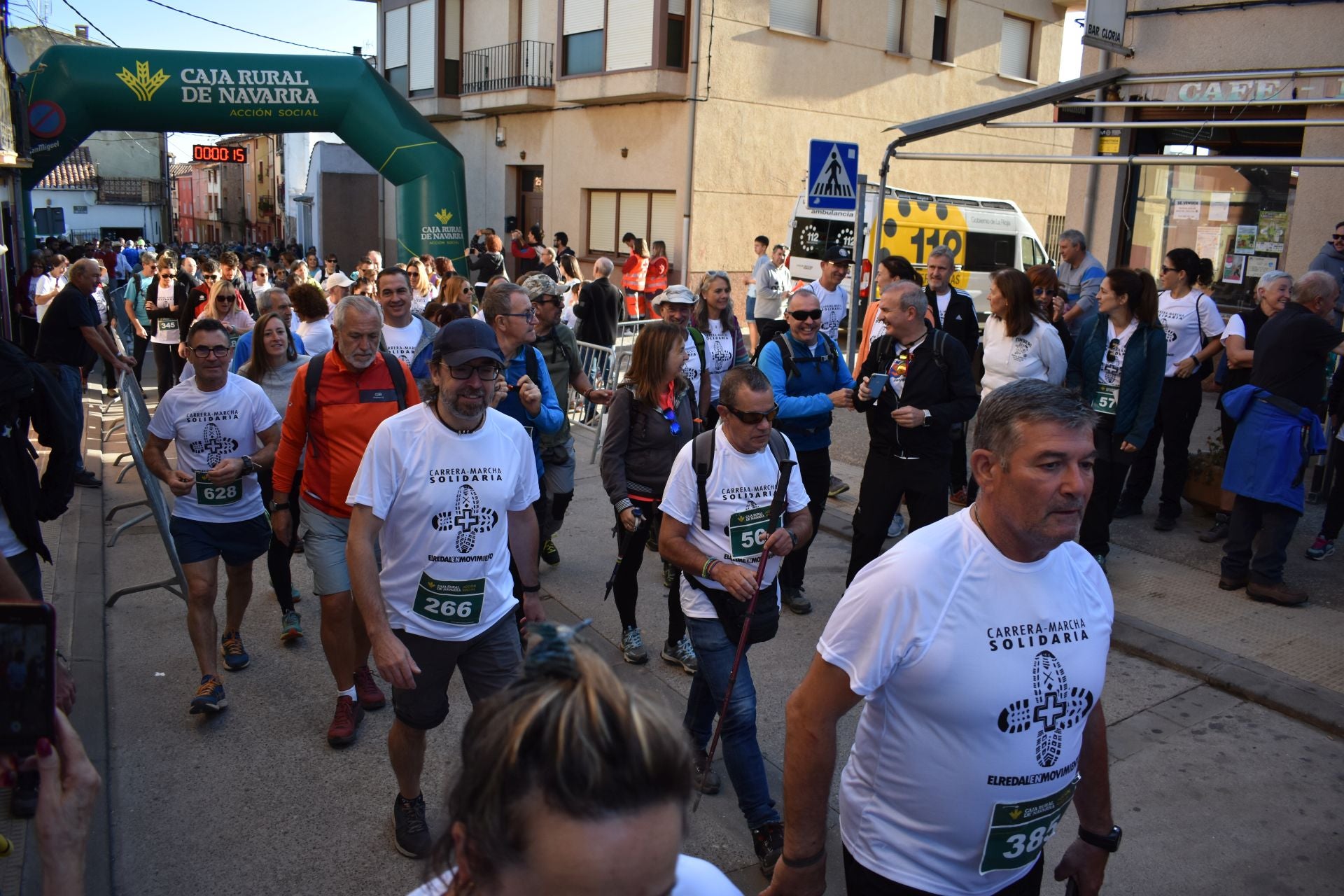 Las imágenes de la carrera y marcha solidaria en El Redal