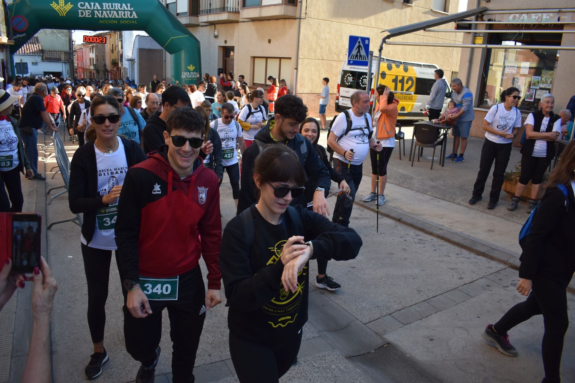 Las imágenes de la carrera y marcha solidaria en El Redal