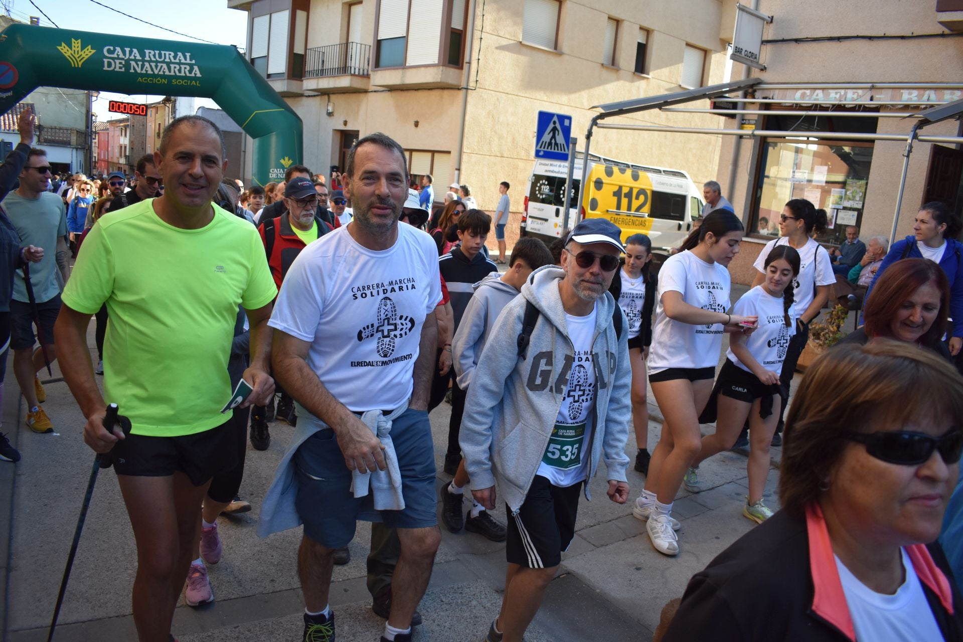 Las imágenes de la carrera y marcha solidaria en El Redal