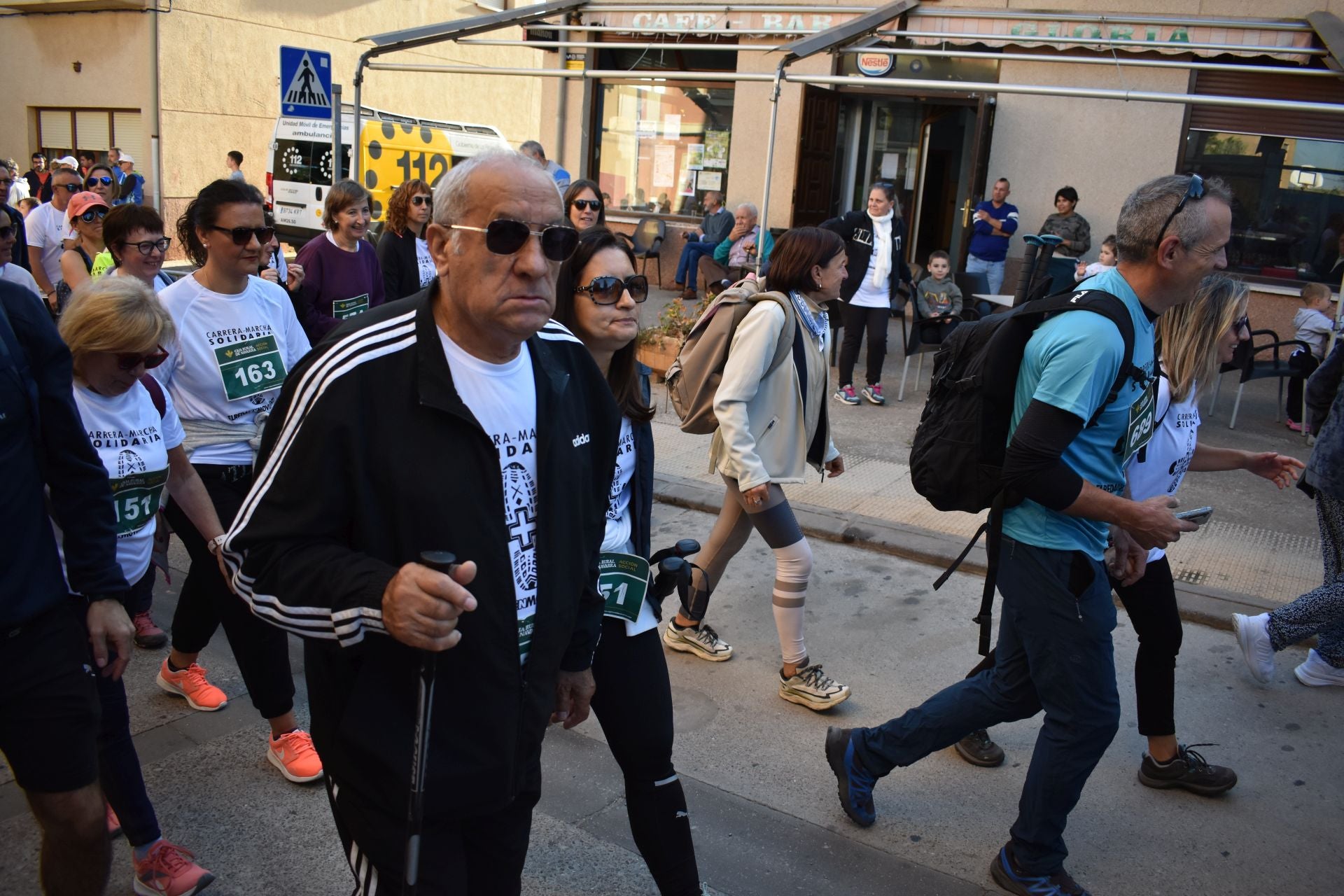 Las imágenes de la carrera y marcha solidaria en El Redal