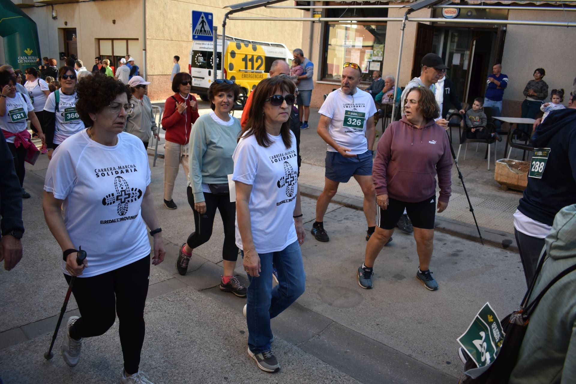 Las imágenes de la carrera y marcha solidaria en El Redal
