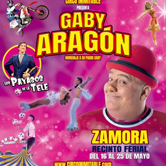 El 'Circo Inimitable', con Gaby Aragón, estará en Santo Domingo hasta el domingo 19