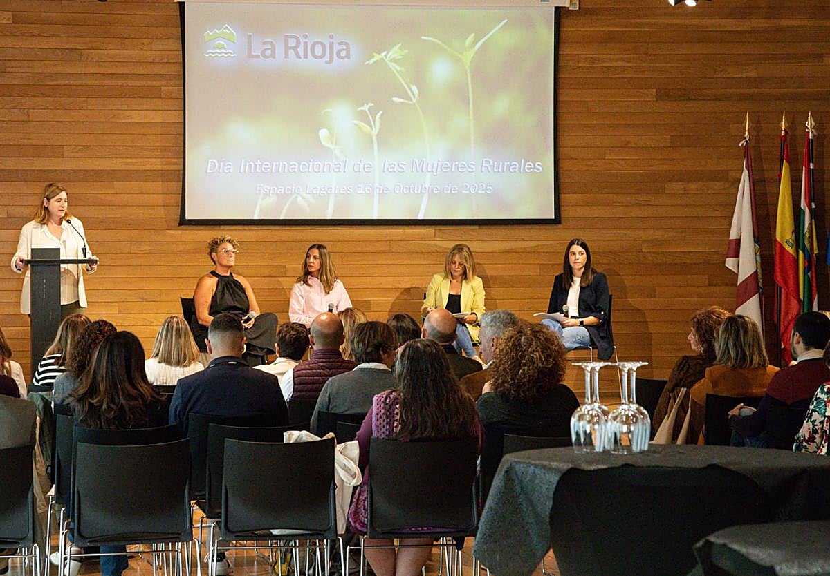 Mesa sobre el papel de las mujeres en el medio rural de Logroño