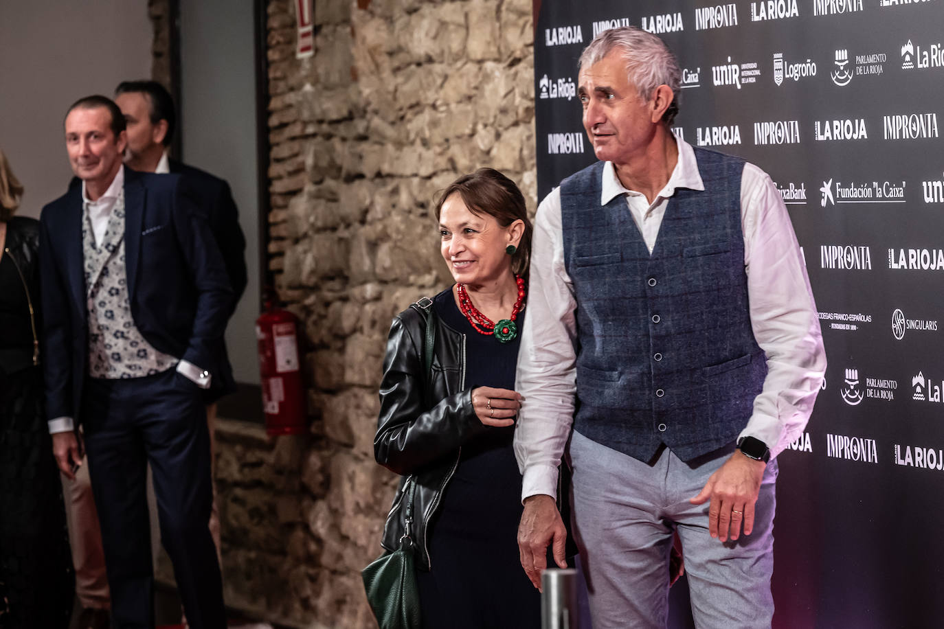 Las imágenes de los instantes previos a la gala de los Premios Impronta