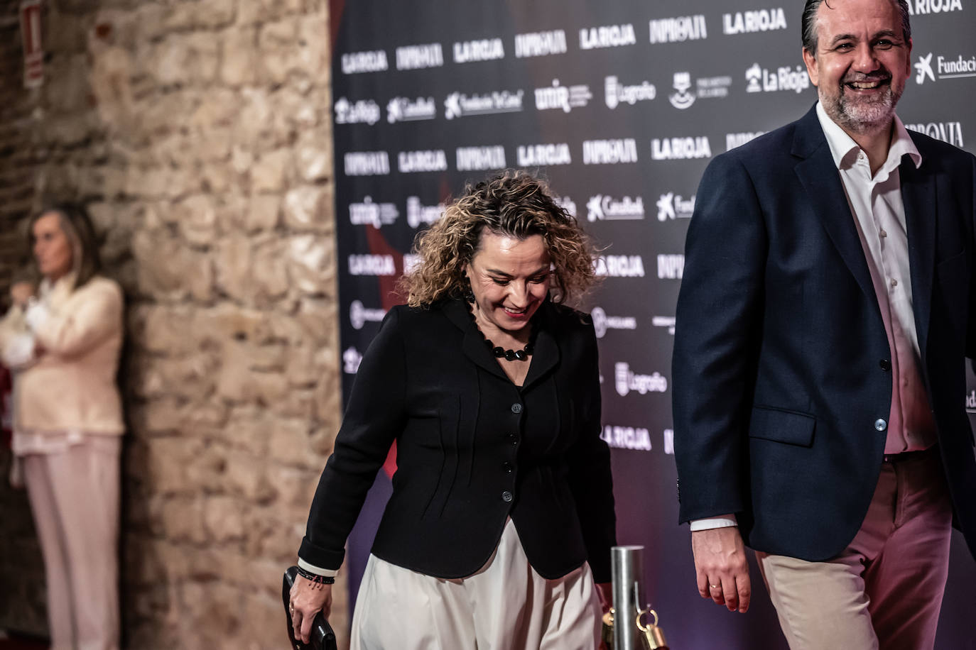 Las imágenes de los instantes previos a la gala de los Premios Impronta