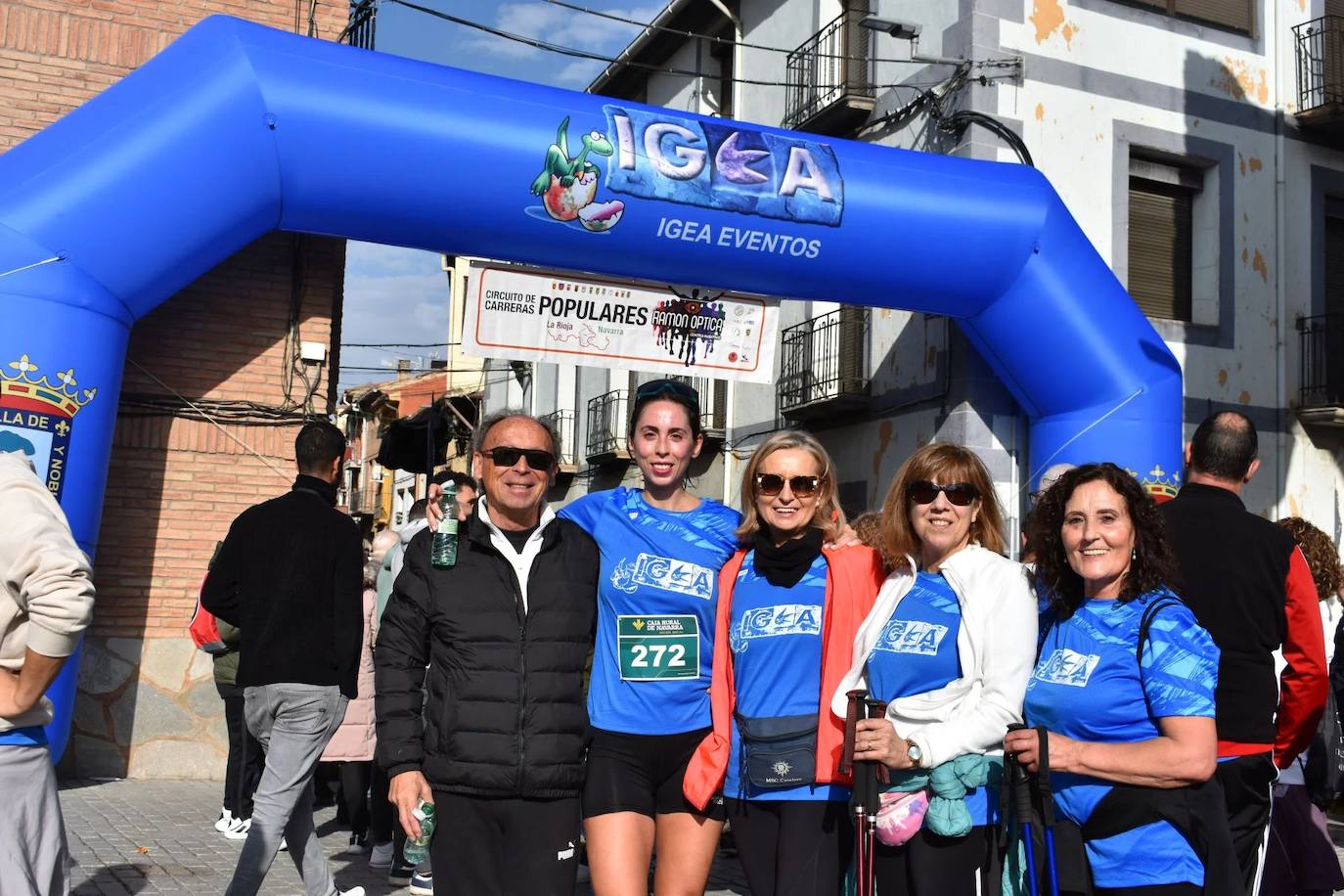 Imagen de la anterior edición de la carrera 'Entre dinosaurios. Villa de Igea'.