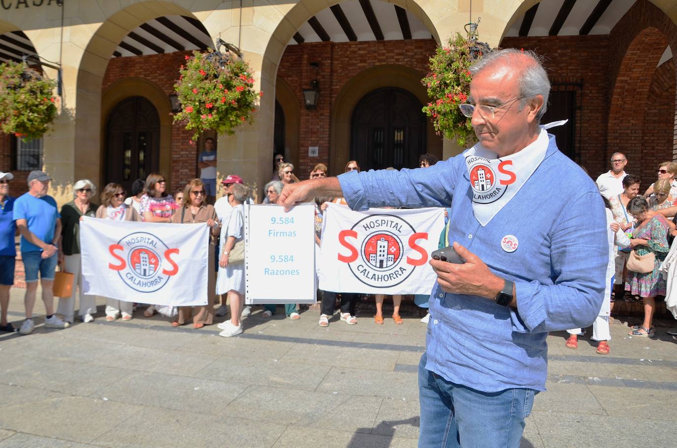 Concentración de la plataforma, en una imagen de archivo.