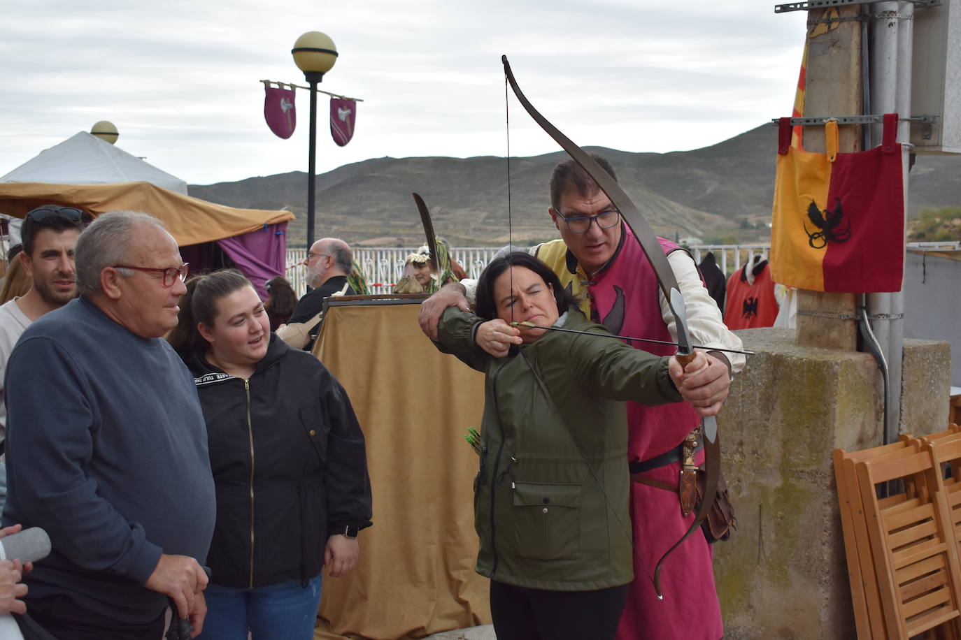 Las imágenes de las Jornadas de Artesanía Medieval de Cornago