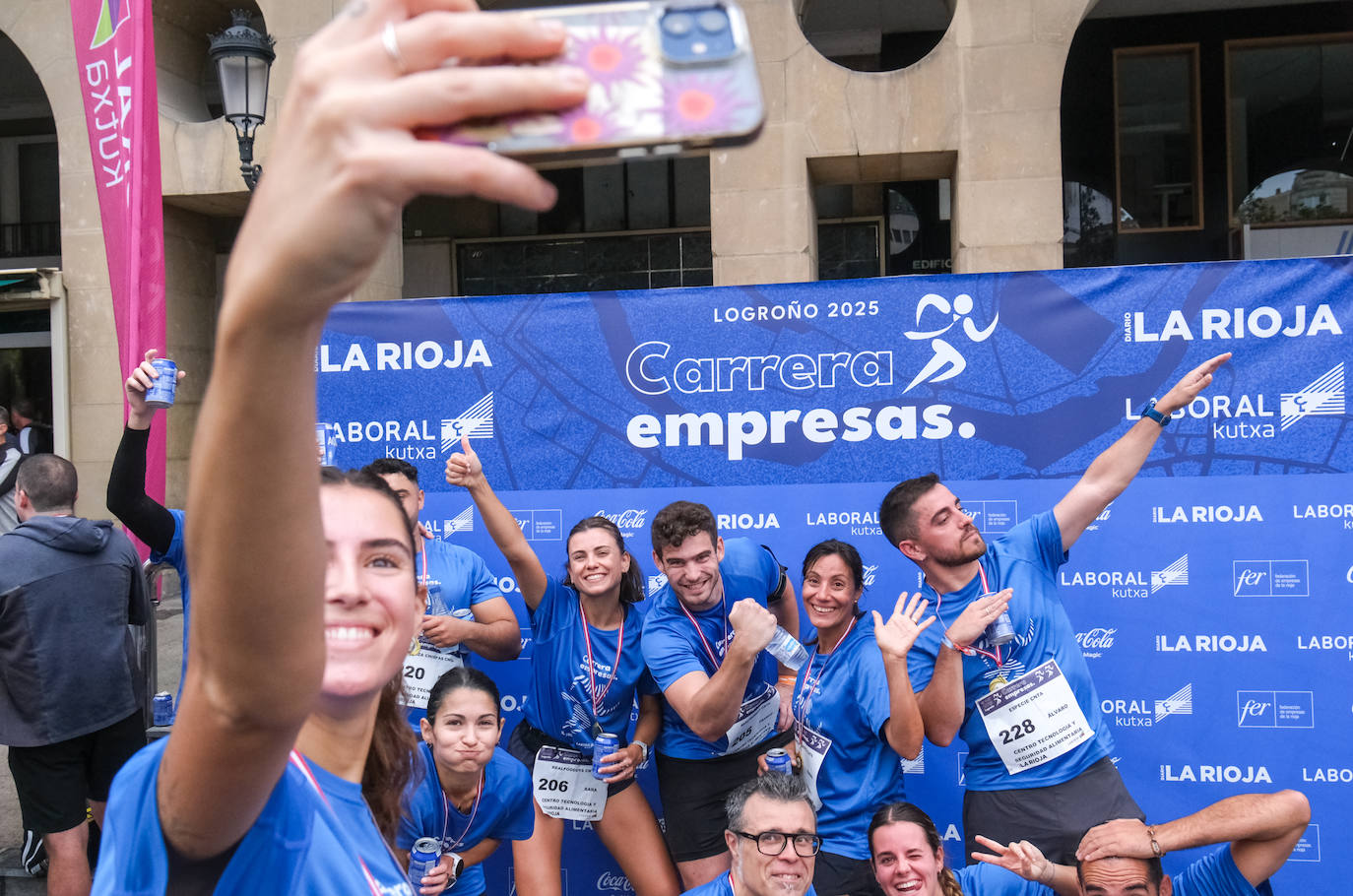 Las imágenes de la Carrera de Empresas