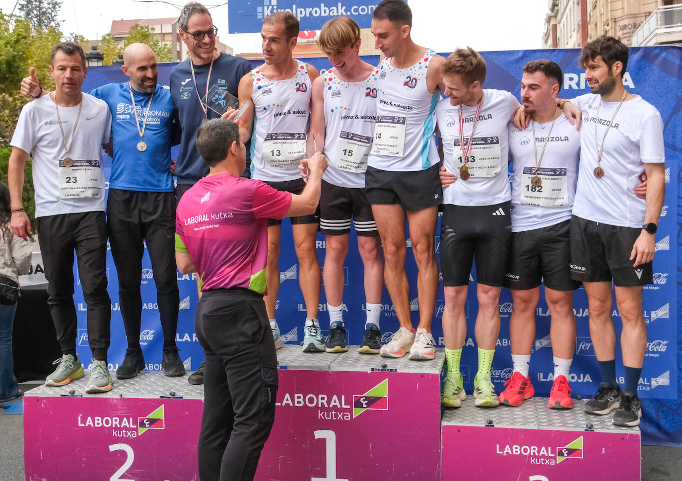 Las imágenes de la Carrera de Empresas