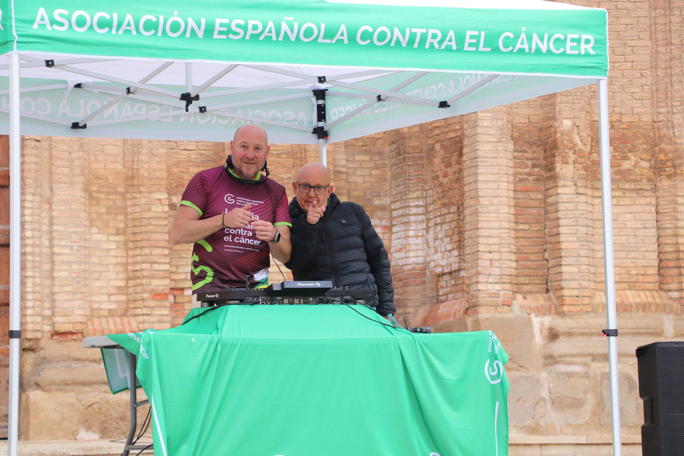 Las imágenes de la marcha contra el cáncer en Alfaro