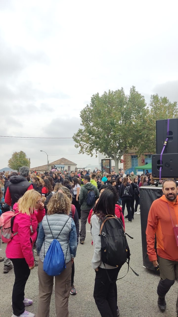 Marcha del vino y el chorizo asado de El Cortijo