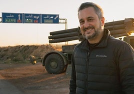 Andrés Mourenza en Siria.