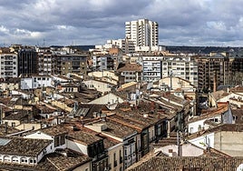 Imagen panorámica de Logroño.