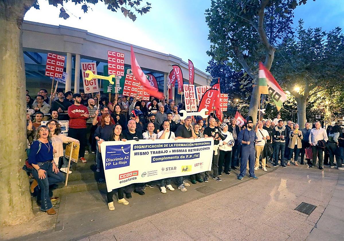 Profesores de FP piden igualdad salarial