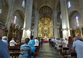 Celebración en la concatedral de La Redonda.