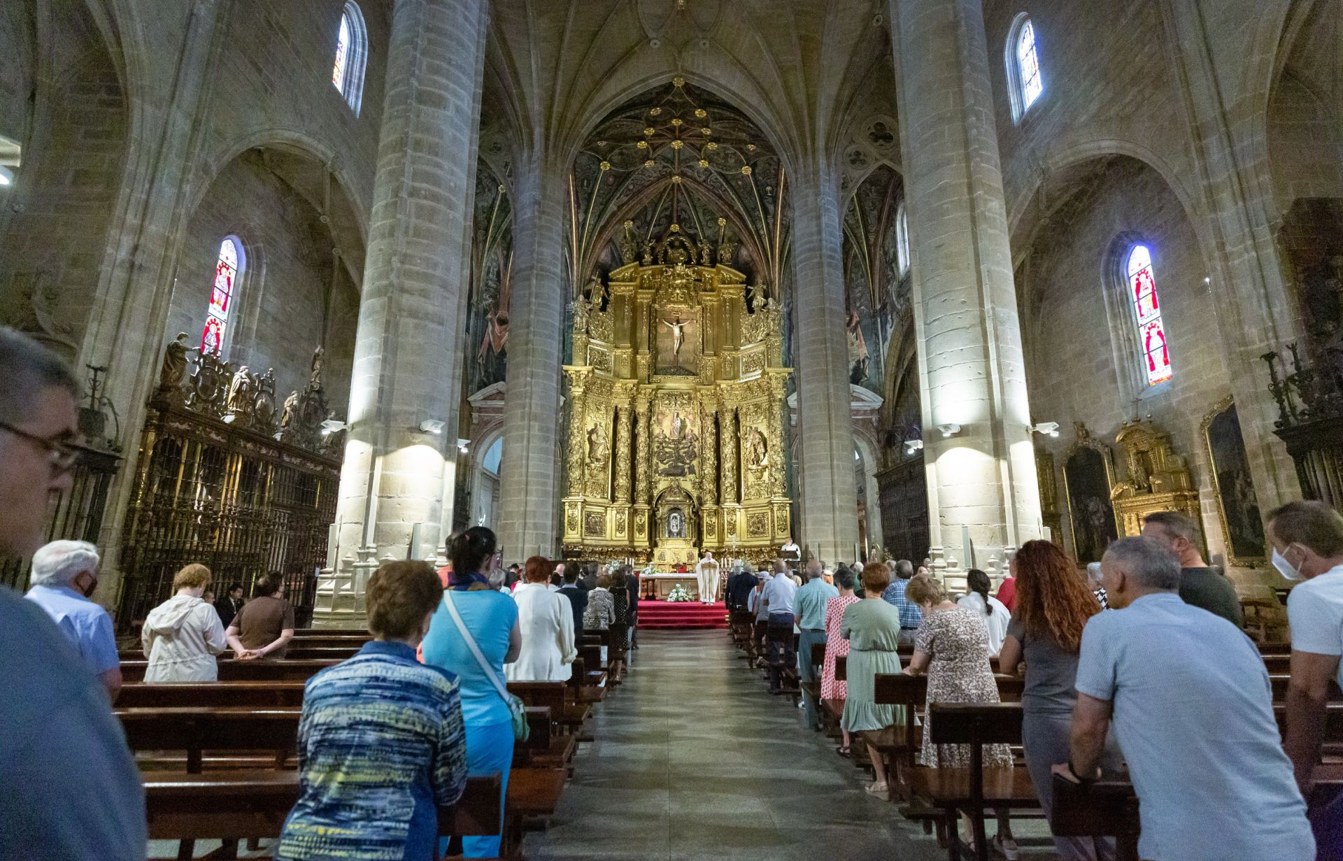 Celebración en la concatedral de La Redonda.
