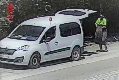 Imagen de uno de los robos realizados en Sartaguda.