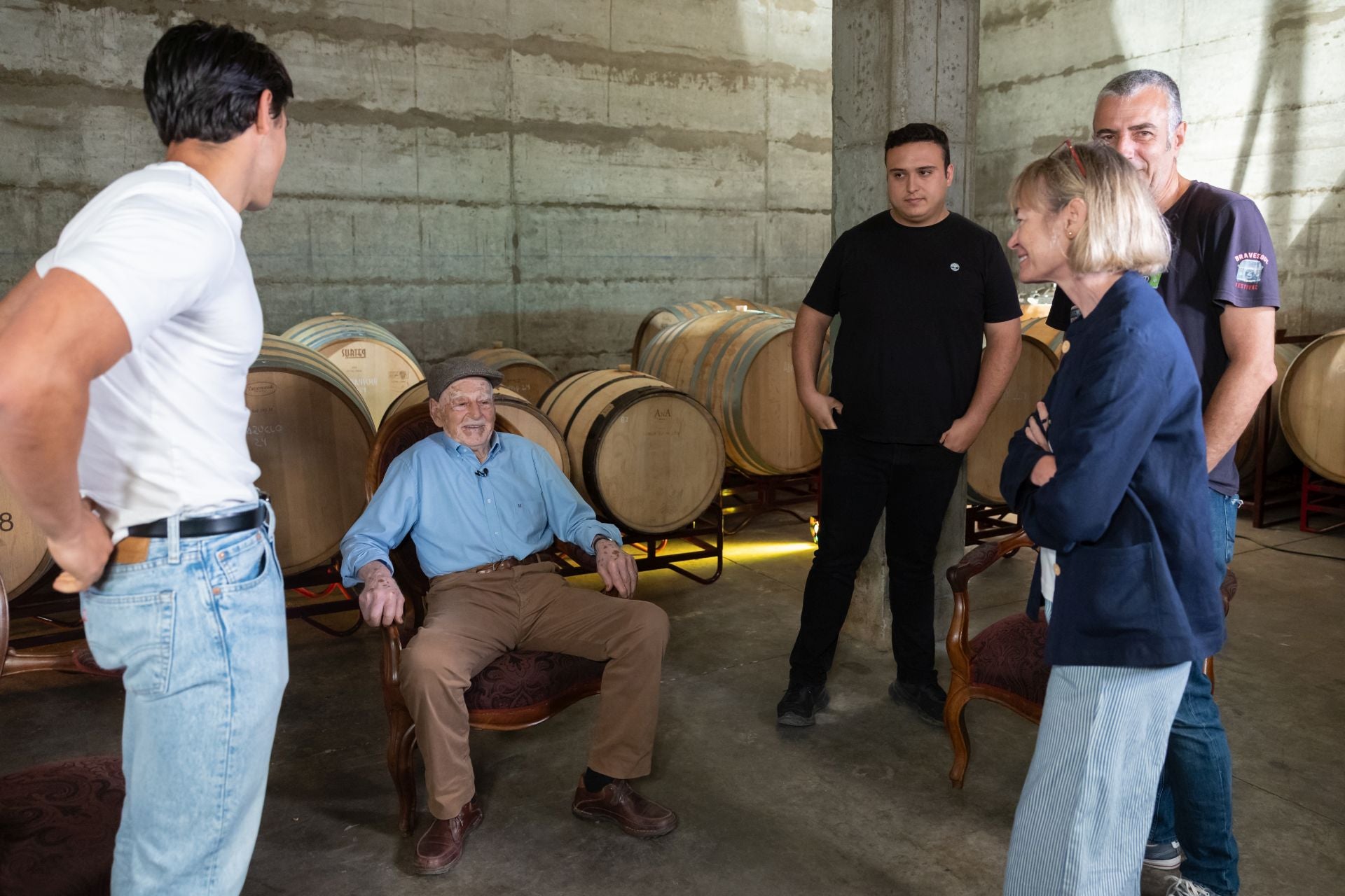 Así se grabó &#039;Estirpes del Rioja&#039;