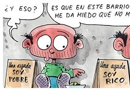 La diferencia de las rentas por barrios, según el Tris