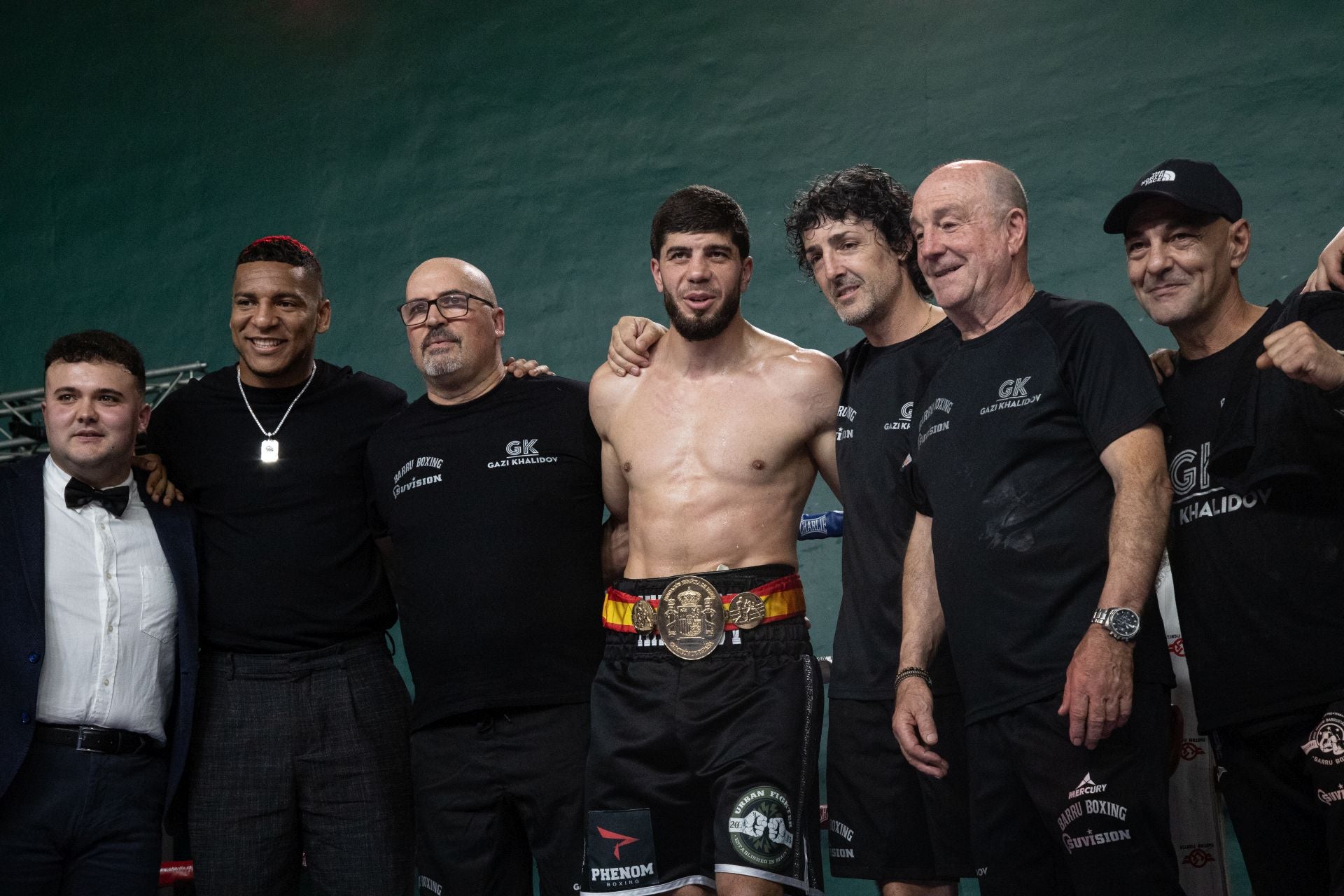 Las imágenes del combate de Gazi Kalidov