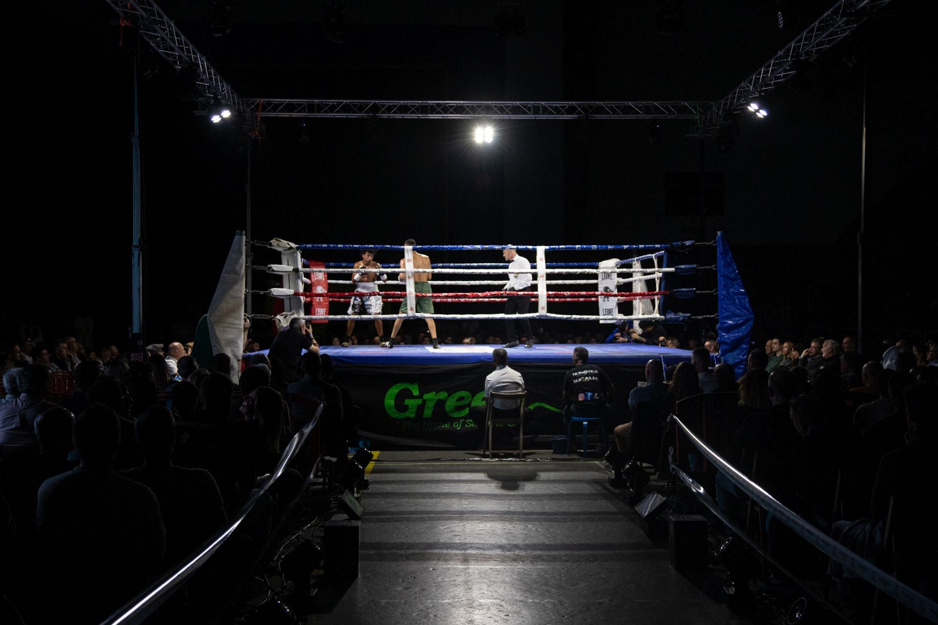 Las imágenes del combate de Gazi Kalidov