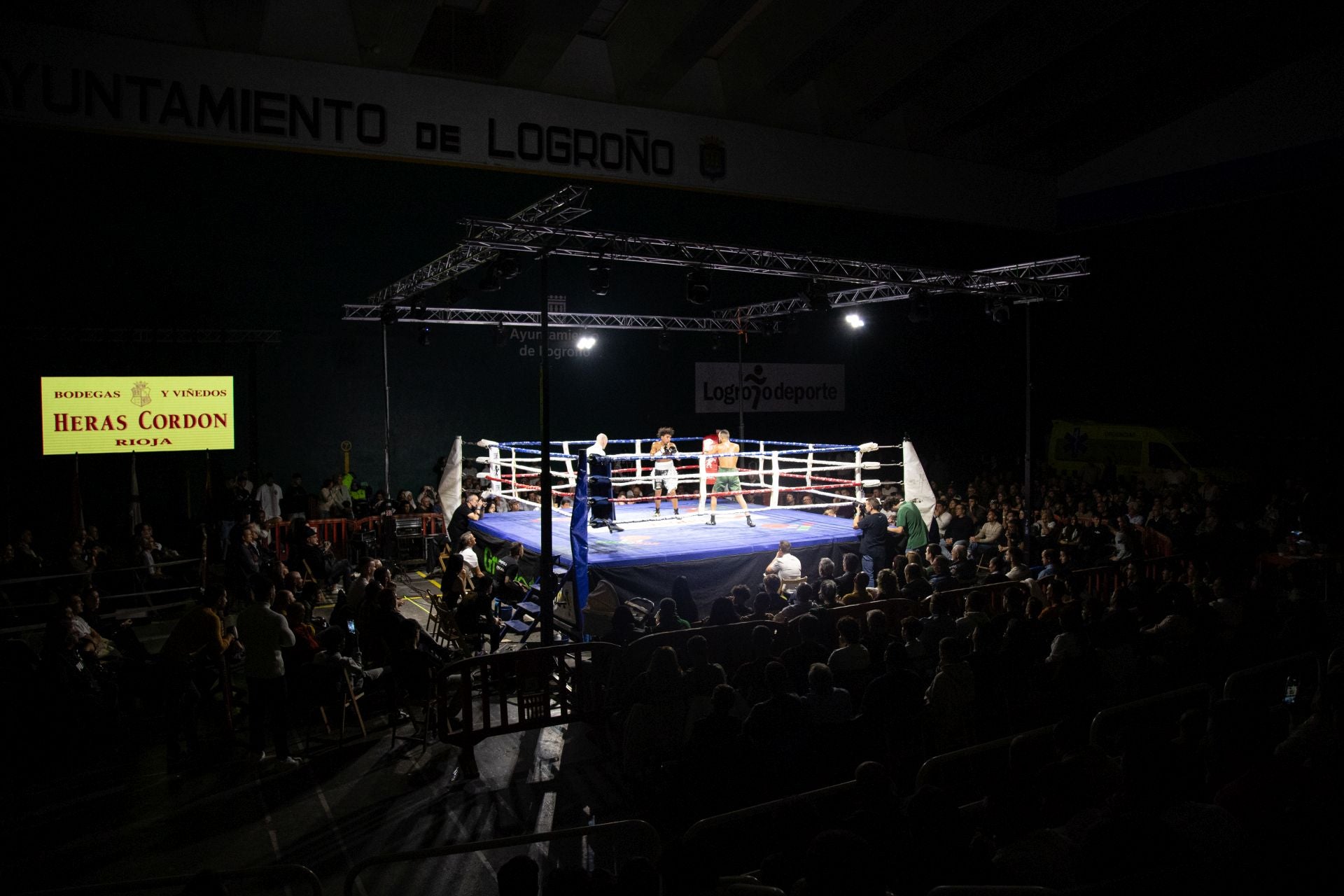 Las imágenes del combate de Gazi Kalidov