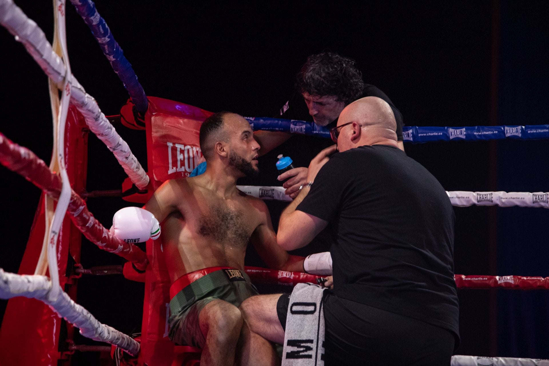 Las imágenes del combate de Gazi Kalidov