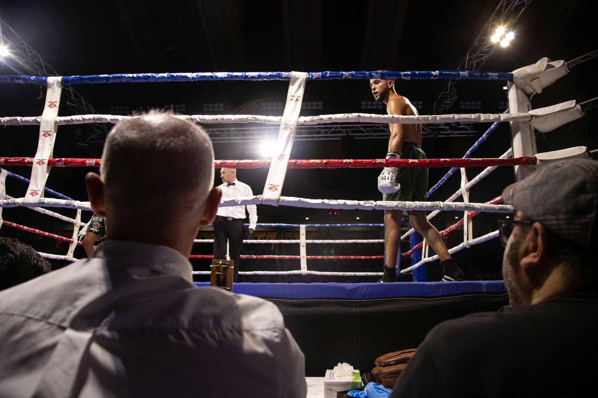 Las imágenes del combate de Gazi Kalidov