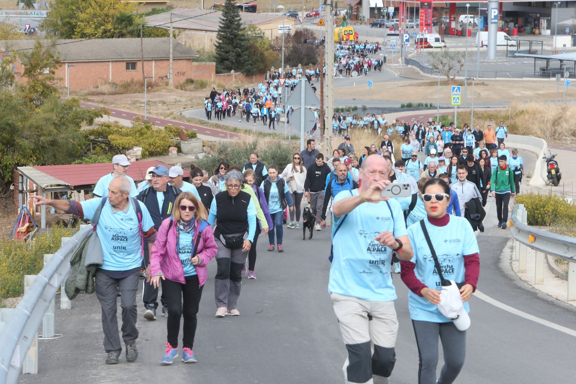 Las imágenes de la Marcha Aspace