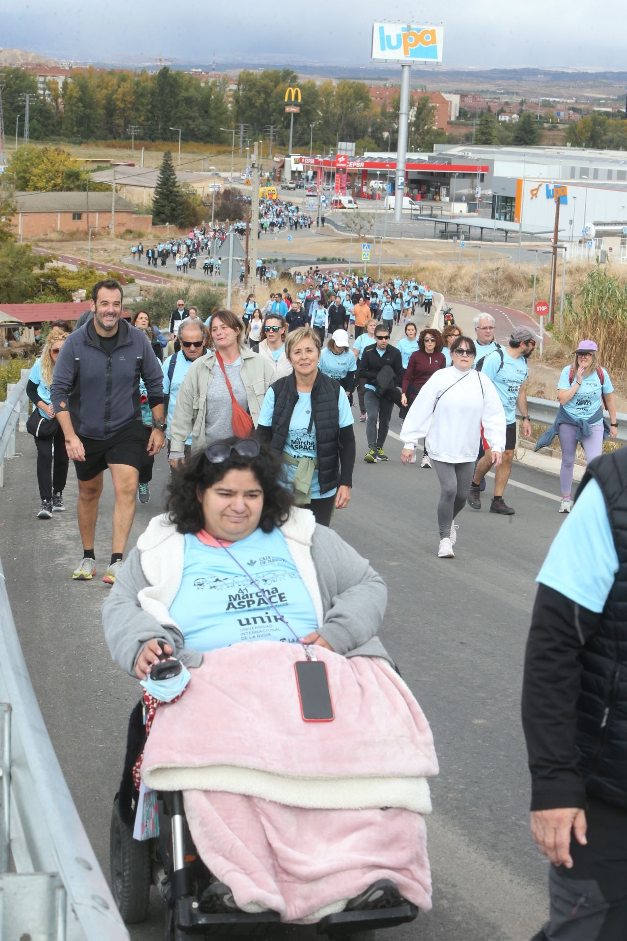 Las imágenes de la Marcha Aspace