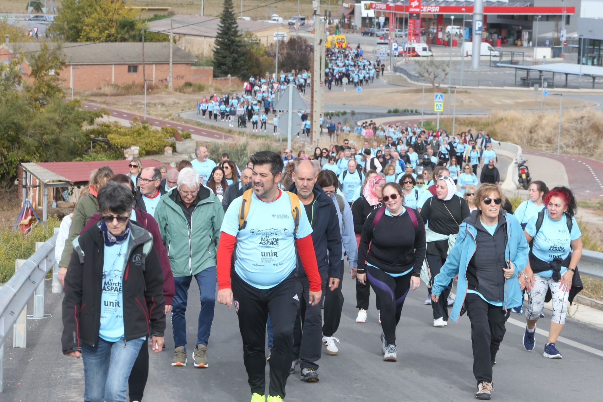 Las imágenes de la Marcha Aspace
