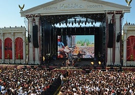 Inauguración del festival Holika el pasado verano.