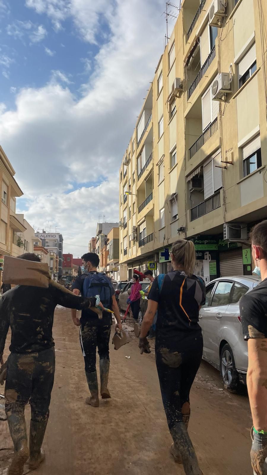 La colaboración de los riojanos en Valencia