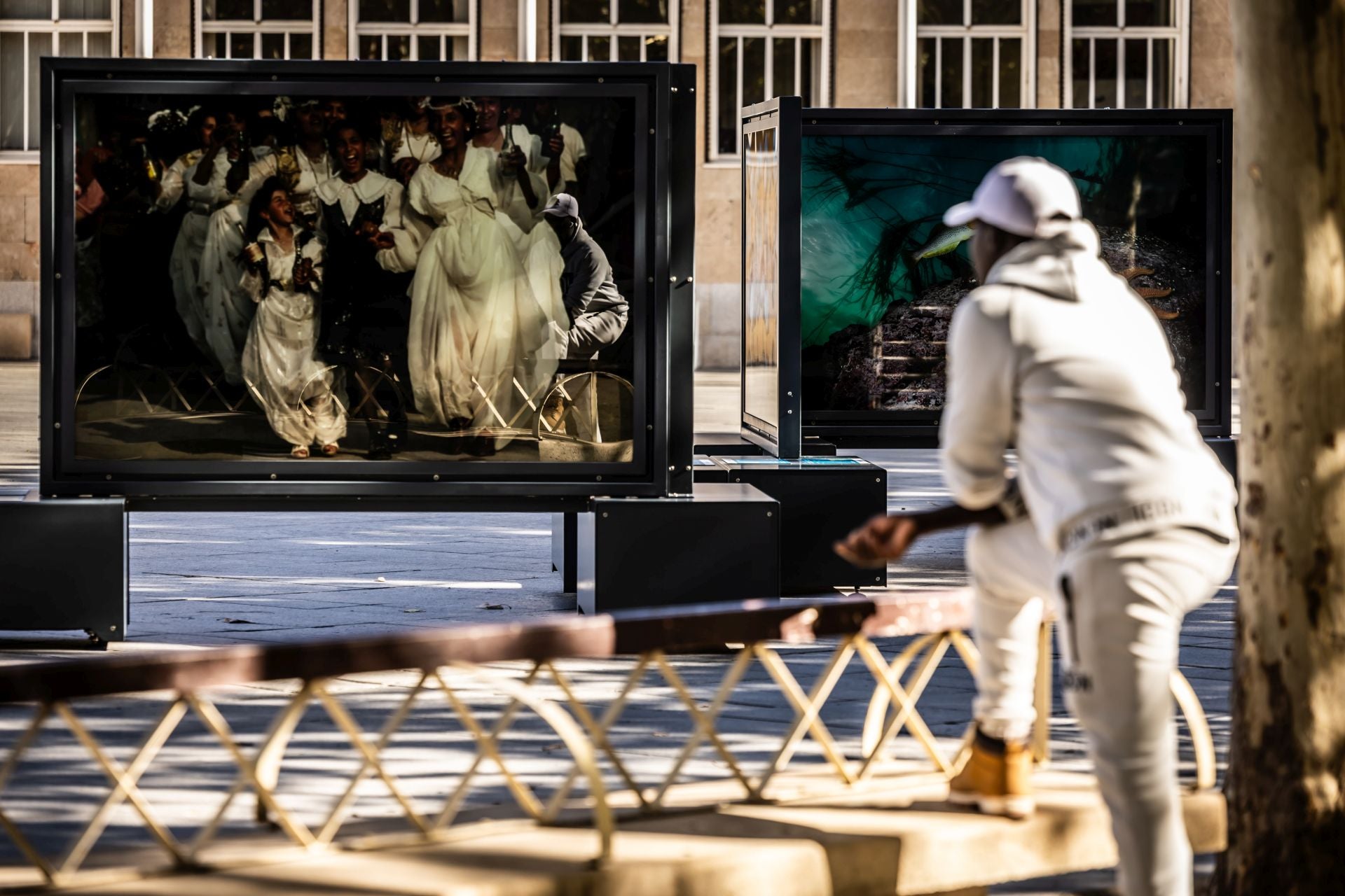 La exposición &#039;Colores del mundo&#039;, por las calles de Logroño