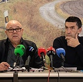 Óscar Salazar y Roberto Ruiz-Clavijo, dirigentes de la UAGR.