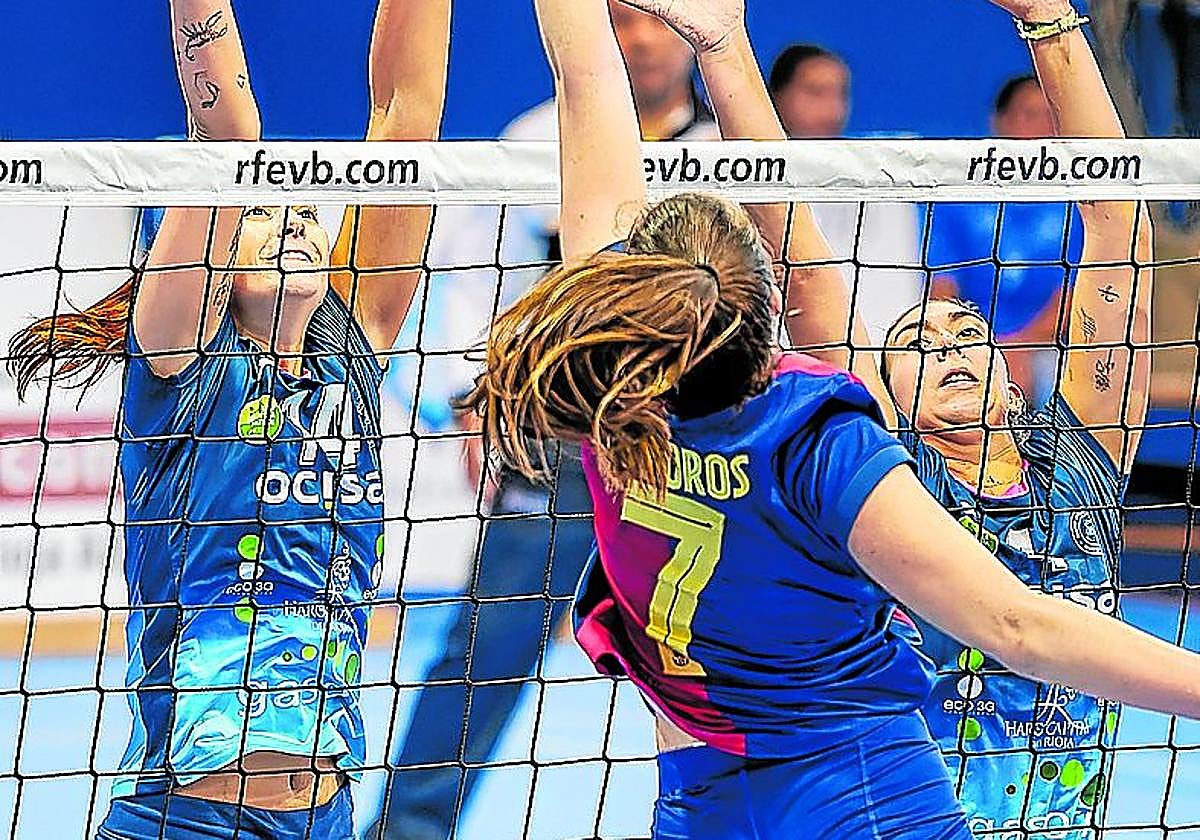 Imagen de archivo de un encuentro en el polideportivo El Ferial.