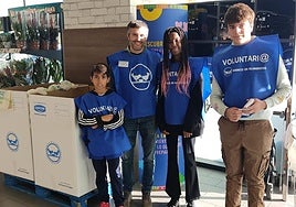 Voluntarios de una edición anterior de la Gran Recogida.