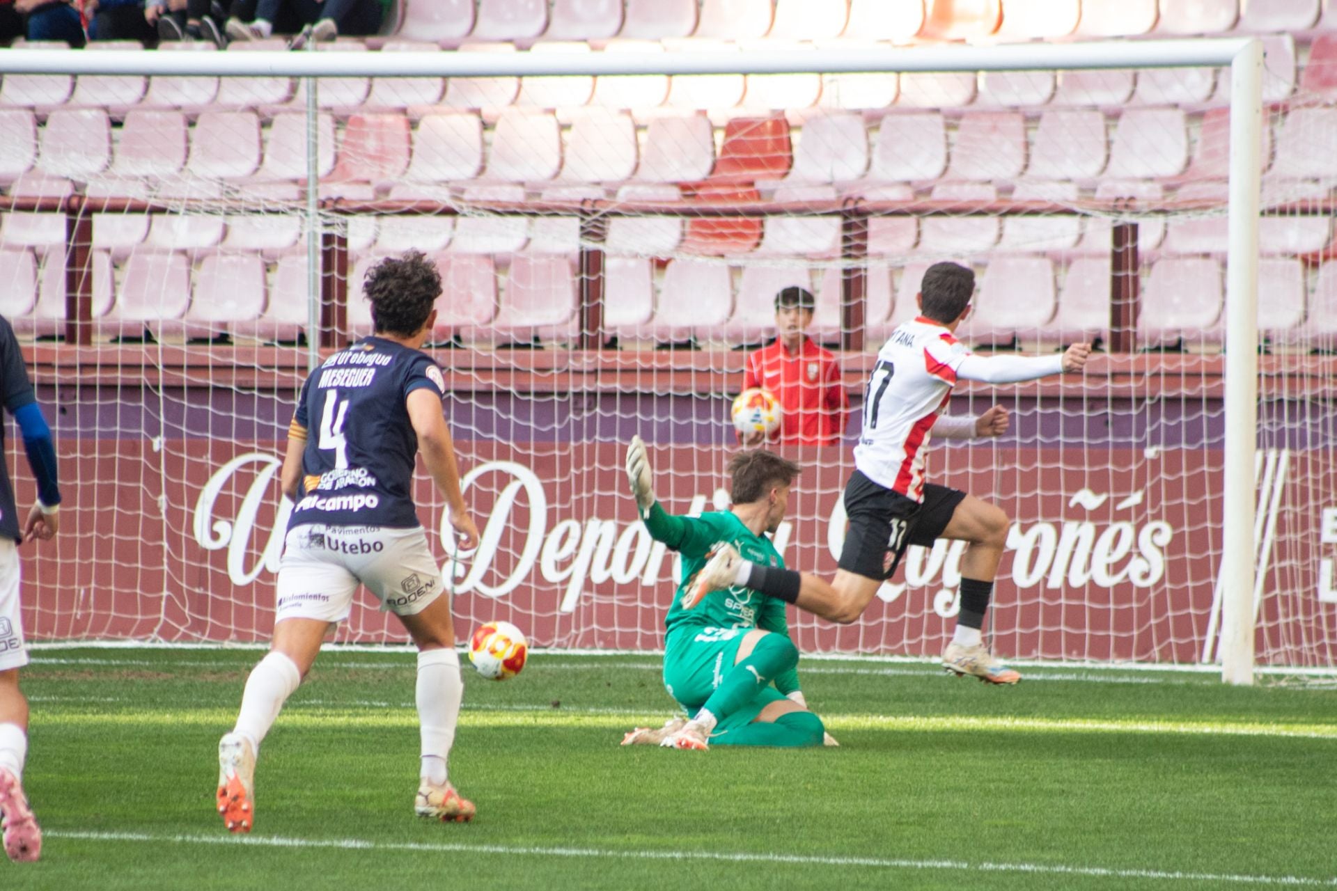 El triunfo de la UD Logroñes frente al Utebo