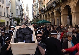 Riojazz recrea un funeral en Nueva Orleans por las calles de Logroño