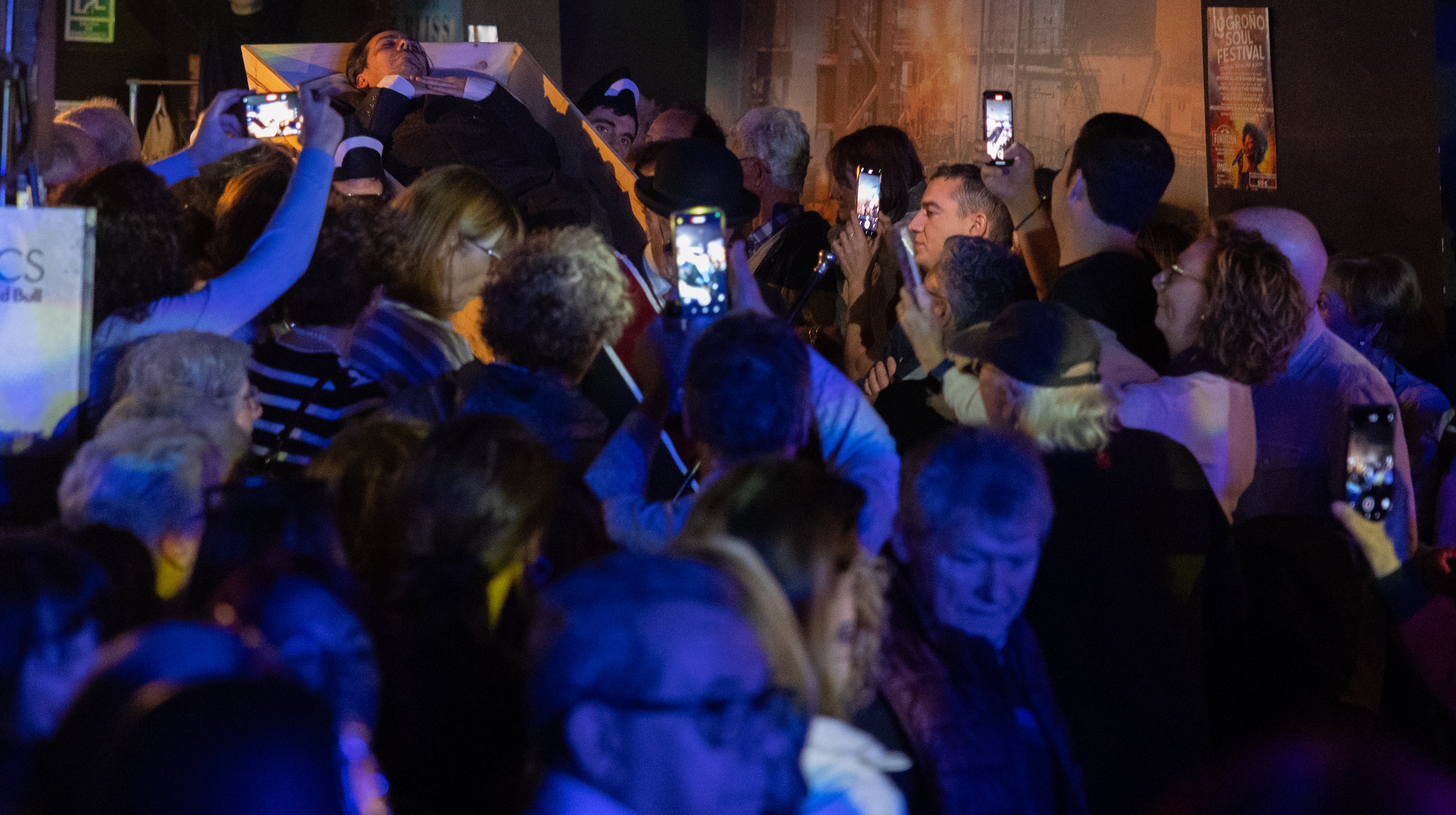 Riojazz recrea un funeral en Nueva Orleans por las calles de Logroño