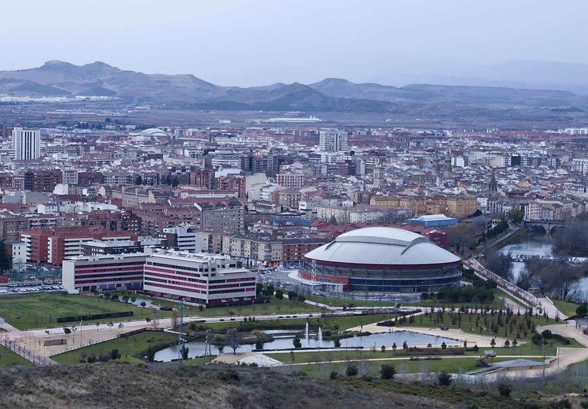Vista panorámica de Logroño, en una imagen de archivo.