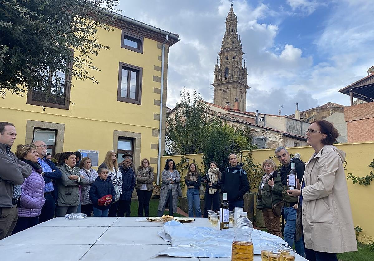 Una de las catas en la edición de 'Vino y Camino' del año pasado.