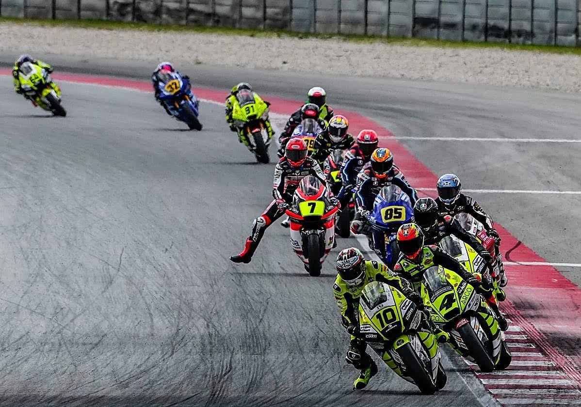 Orradre, a la cabeza.