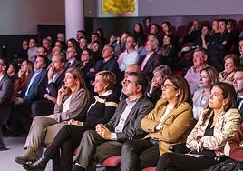 Público asistente a una gala de entrega de los Premios del Campo.