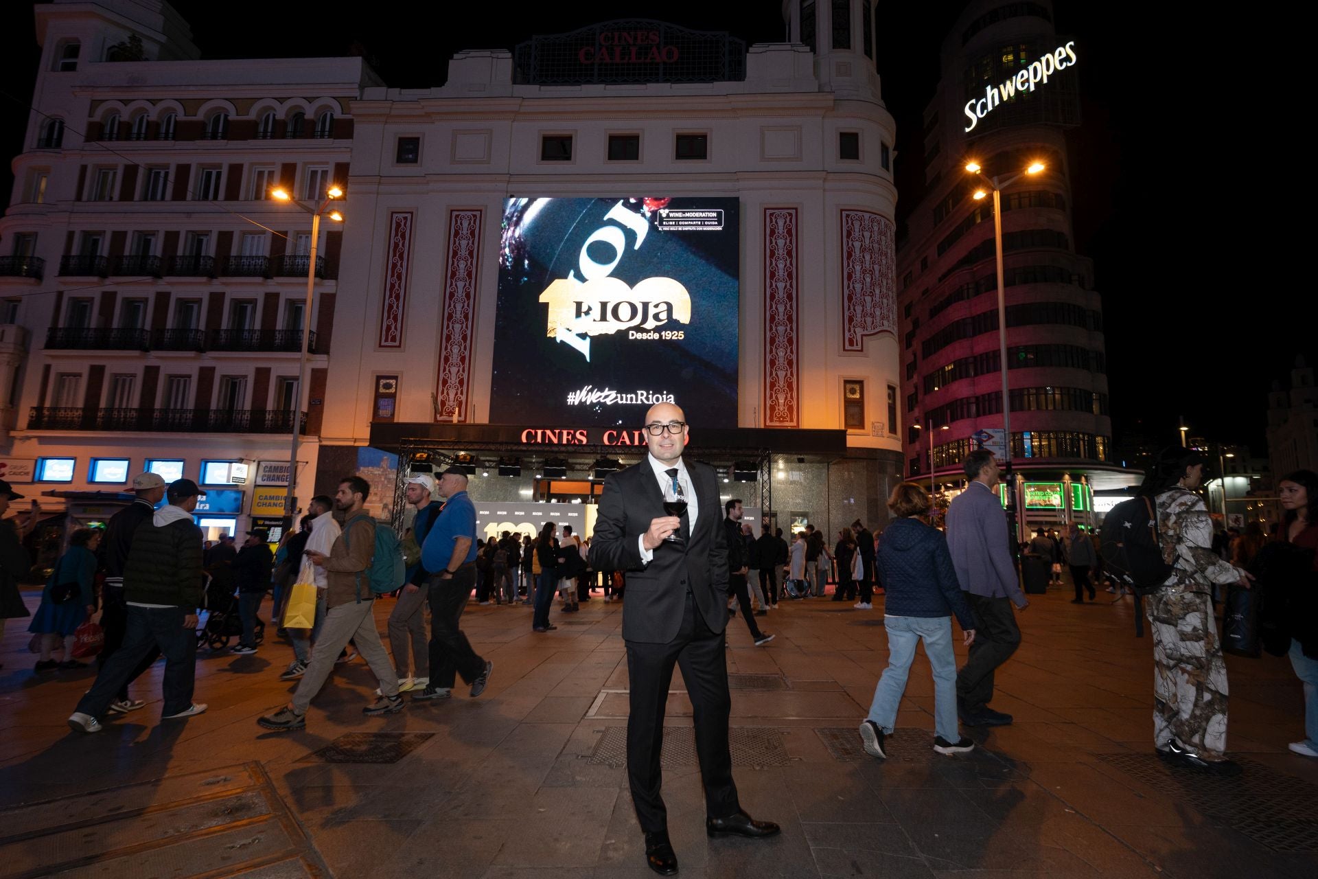 La celebración de los 100 años de Rioja, en Madrid