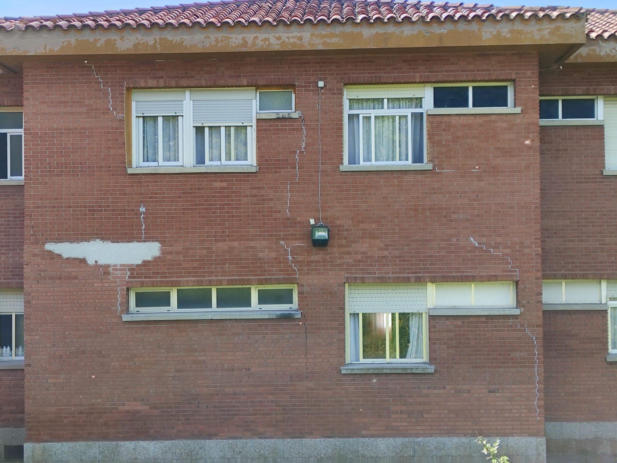 El mal estado del colegio Marqués de Vallejo