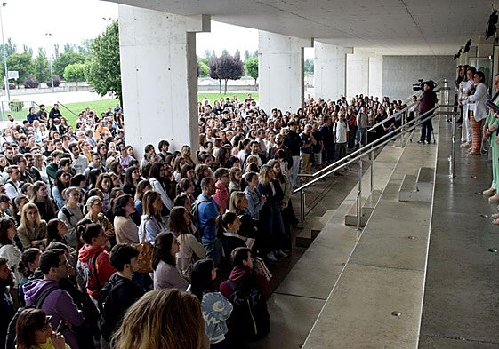 Aspirantes a una oposición anterior de la adminsitración pública riojana